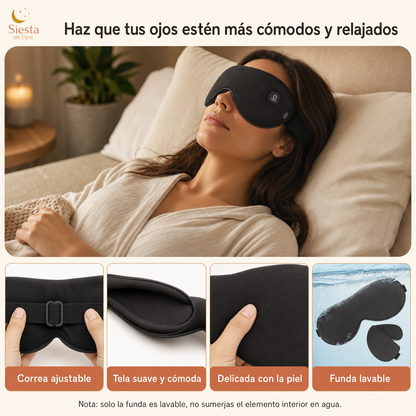 Mascarilla Térmica para Ojos - Alivio Fatiga Visual
