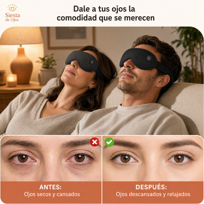 Mascarilla Térmica para Ojos - Alivio Fatiga Visual